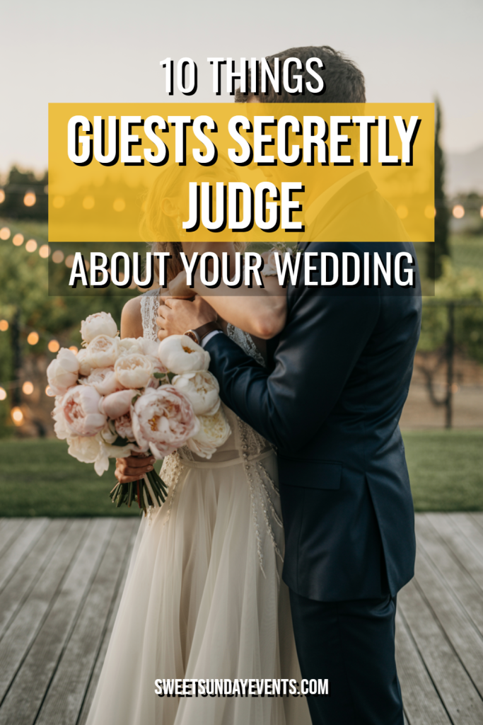 Newlyweds embrace in a romantic outdoor wedding ceremony, surrounded by soft lighting and peonies.