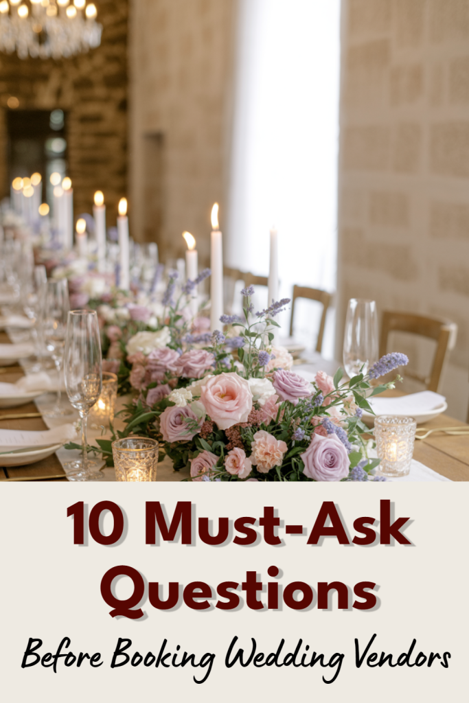 Elegant wedding table settings with floral arrangements, candles, and sophisticated dinnerware enhance romance.