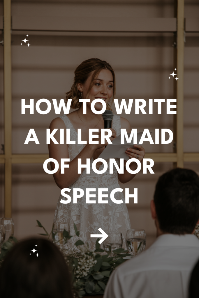 Maid of honor speech tips for weddings, featuring elegant decor and heartfelt presentation.