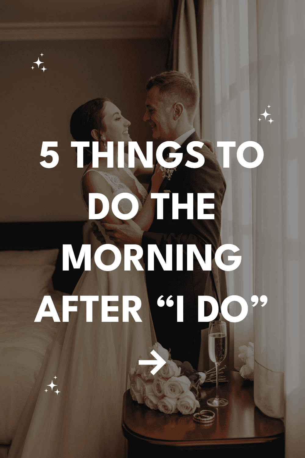 Newlywed couples joyful embrace highlighting post-wedding moments and celebration ideas.