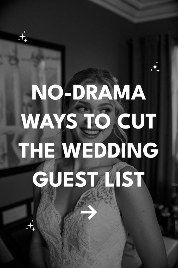 Bridal beauty and guest list tips for a stress-free wedding planning experience.