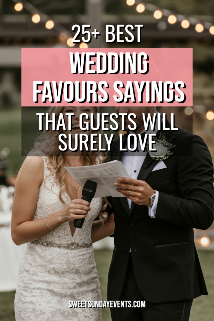 Elegant outdoor wedding ceremony with a couple sharing heartfelt vows under warm string lights.