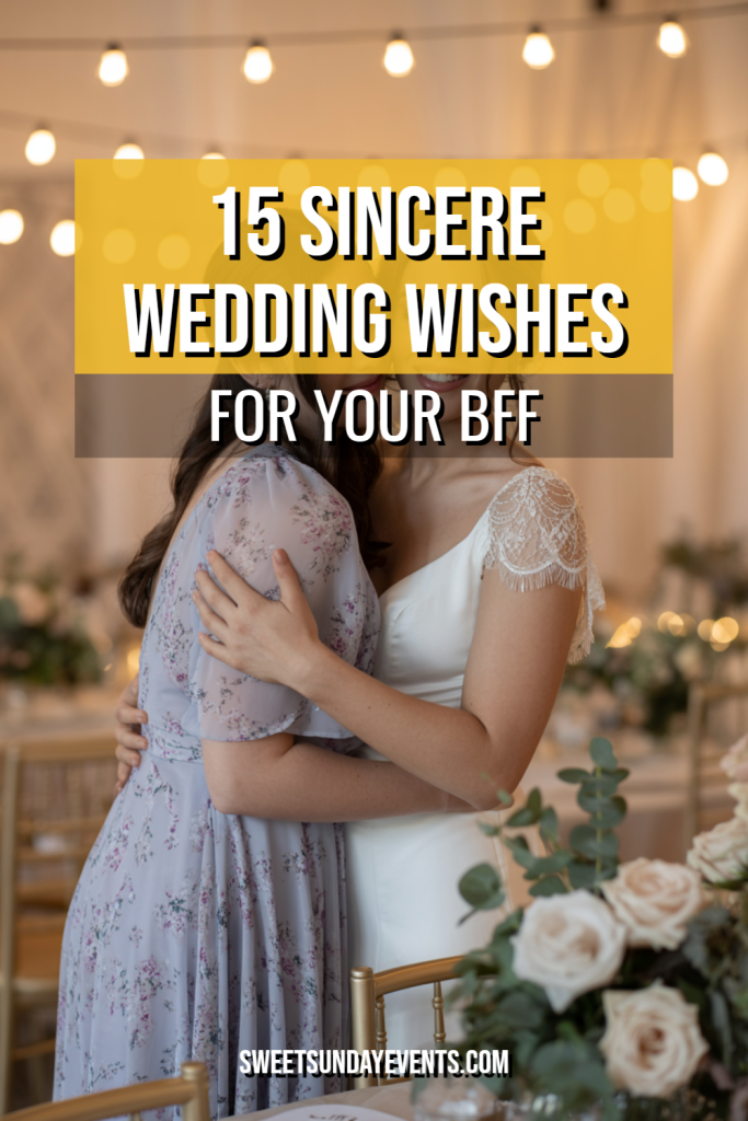 Women sharing a heartfelt embrace at a beautifully decorated wedding celebration.