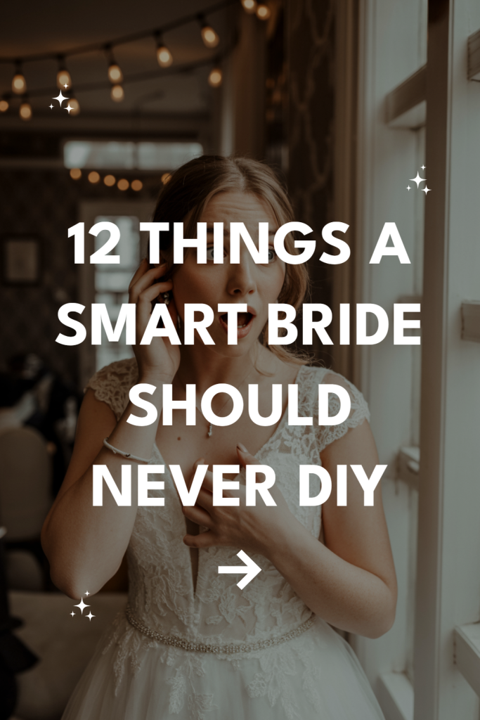 Bridal DIY guide: Essential tips for smart brides on wedding planning and style choices.