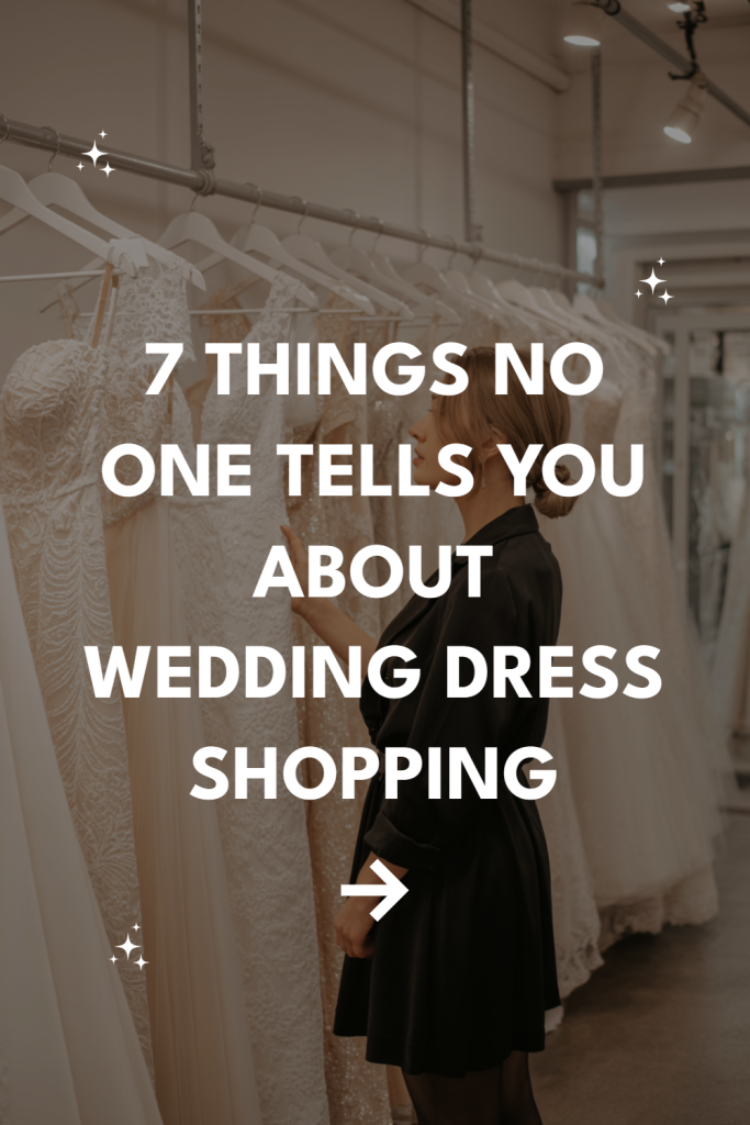 Bridal gown shopping tips for choosing the perfect wedding dress in a boutique setting.
