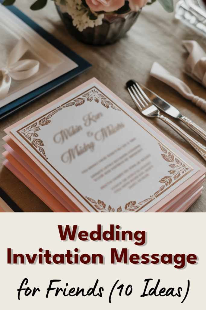 Elegant wedding invitation display with floral arrangements and refined table settings for a romantic celebration.