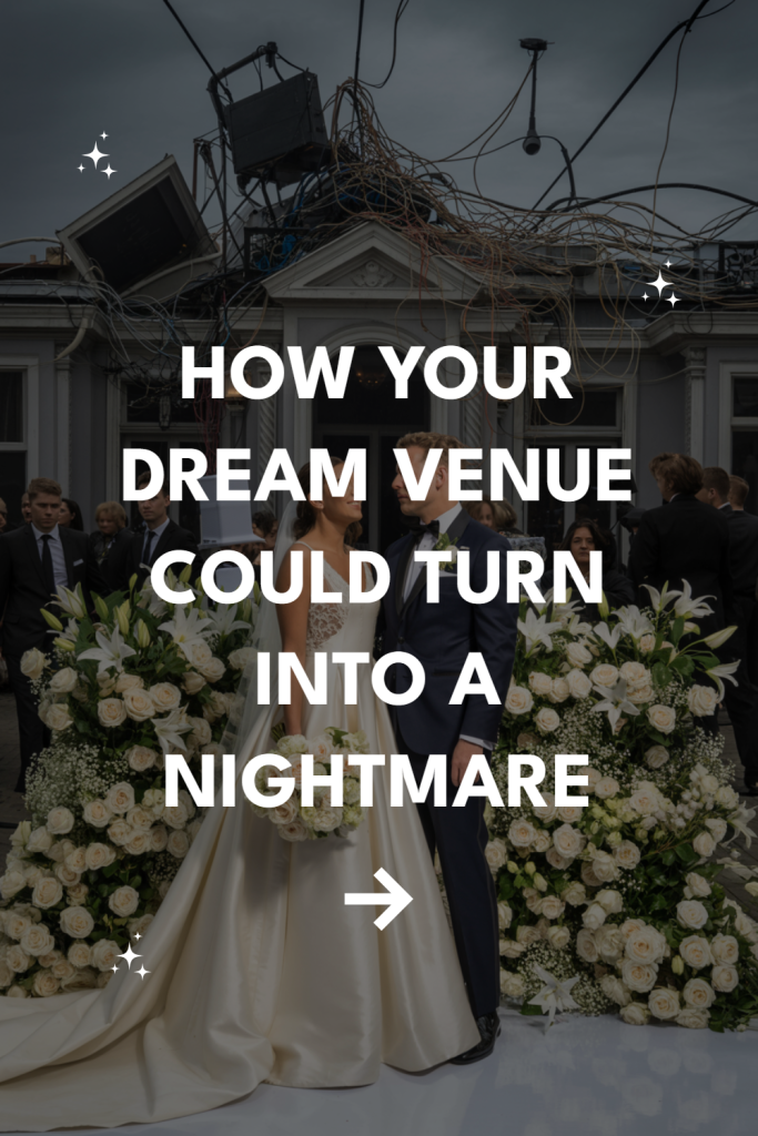 Wedding chaos: Dream venue turns into a nightmare with unexpected disruptions on the big day.