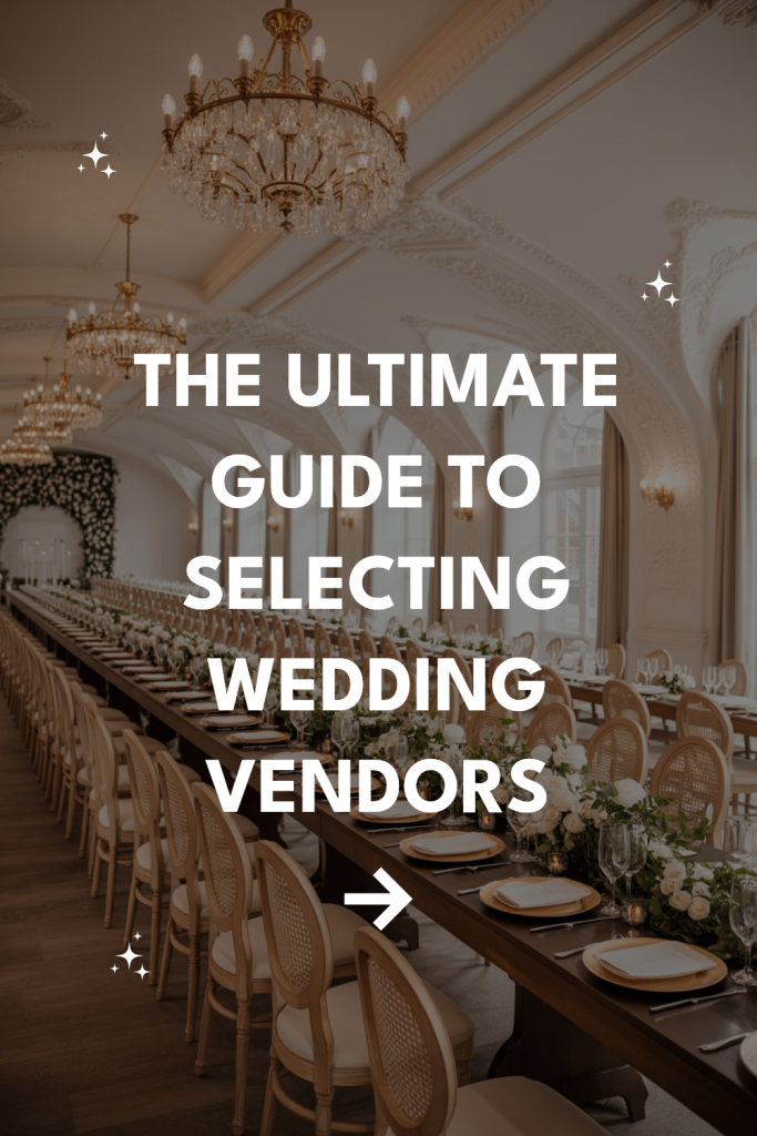 Elegant wedding venue with luxury decor, fine dining, and vendor selection guide.