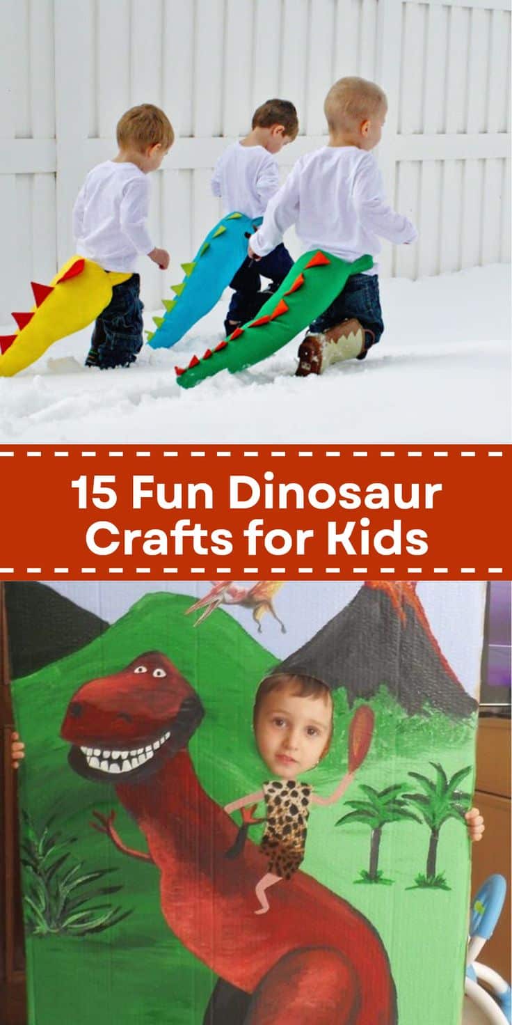 15 Fun Dinosaur Crafts for Kids