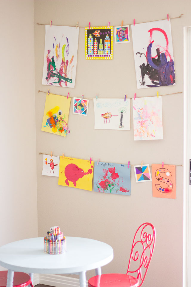 Kids Art Display