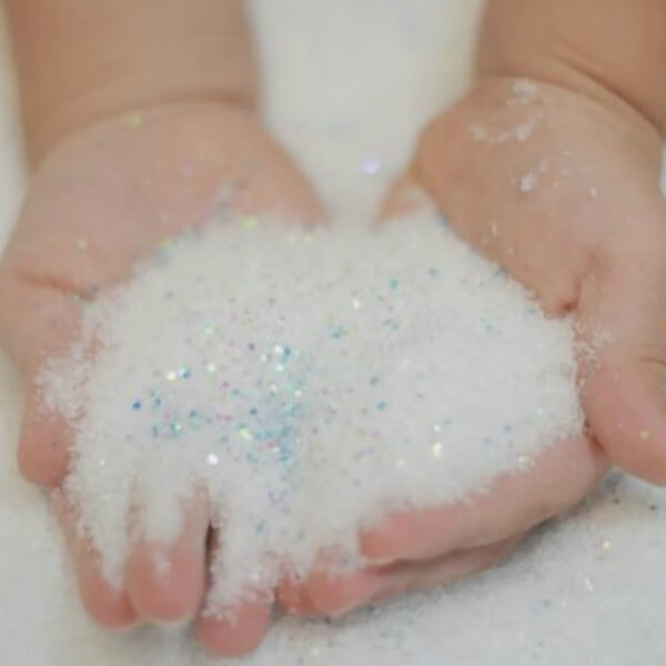 Artificial Snow For Toys Snow Crafts And Activities For Winter