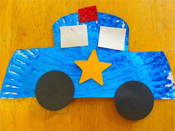 Transportation Art & Craft Projects for Toddlers