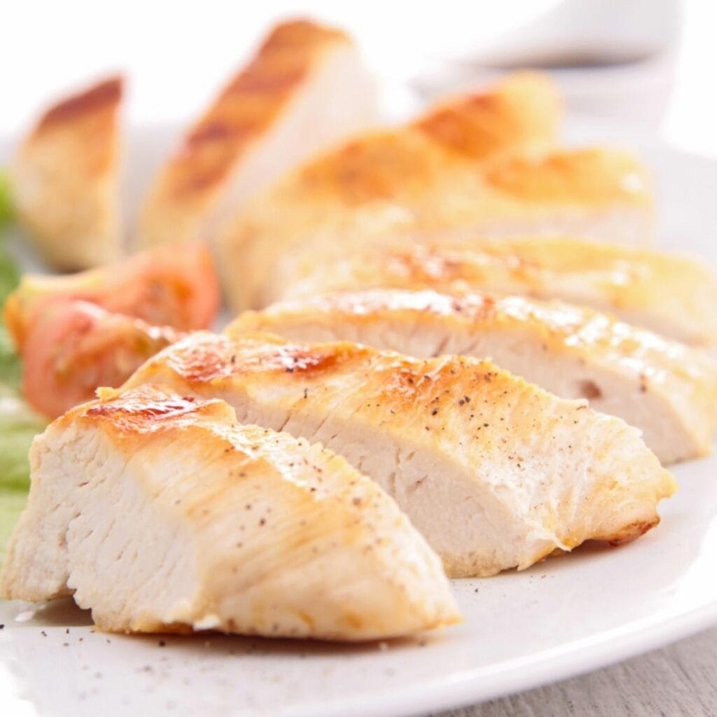 High-protein chicken