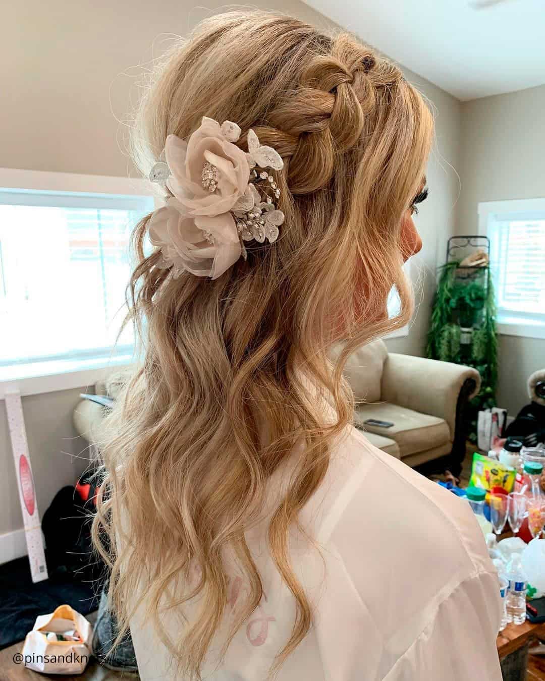 Casual Wedding Hairstyles For Long Hair