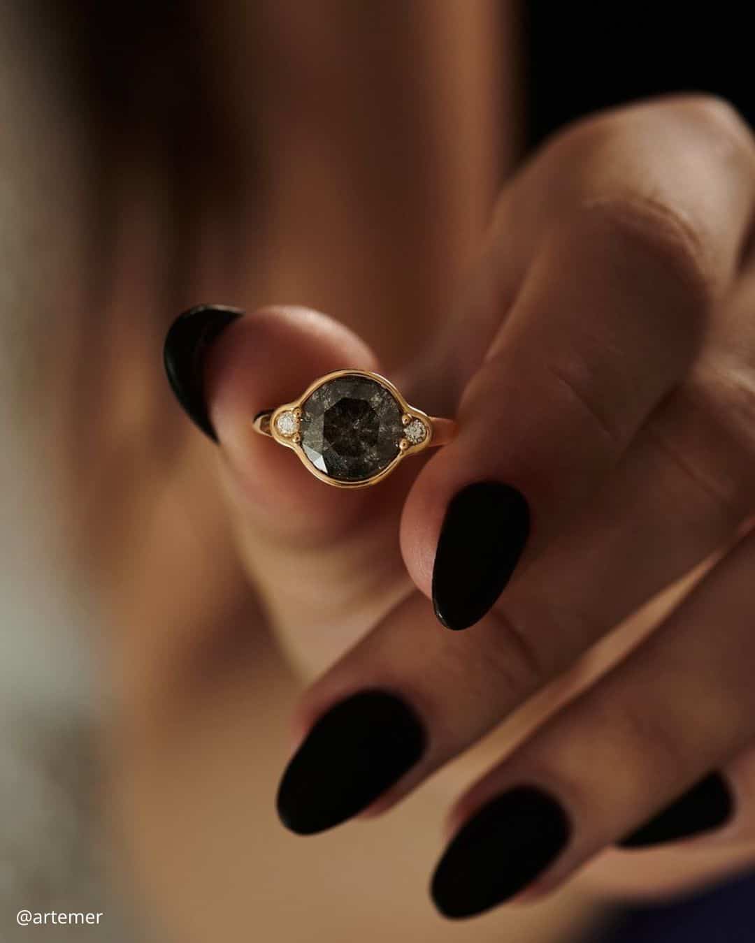 Geometric & Asymmetrical Engagement Rings