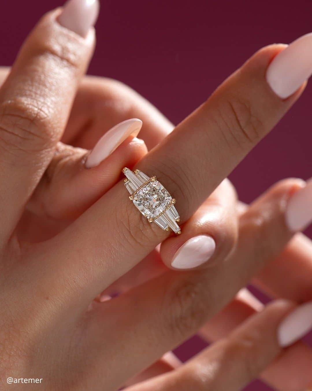 Lab-Grown Diamonds Engagement Ring