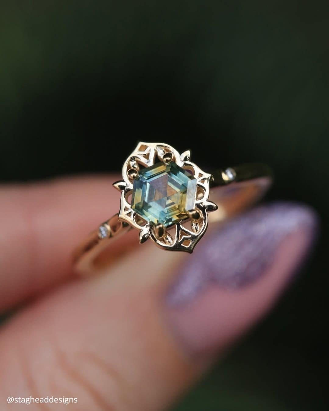 Double-Banded Engagement Rings
