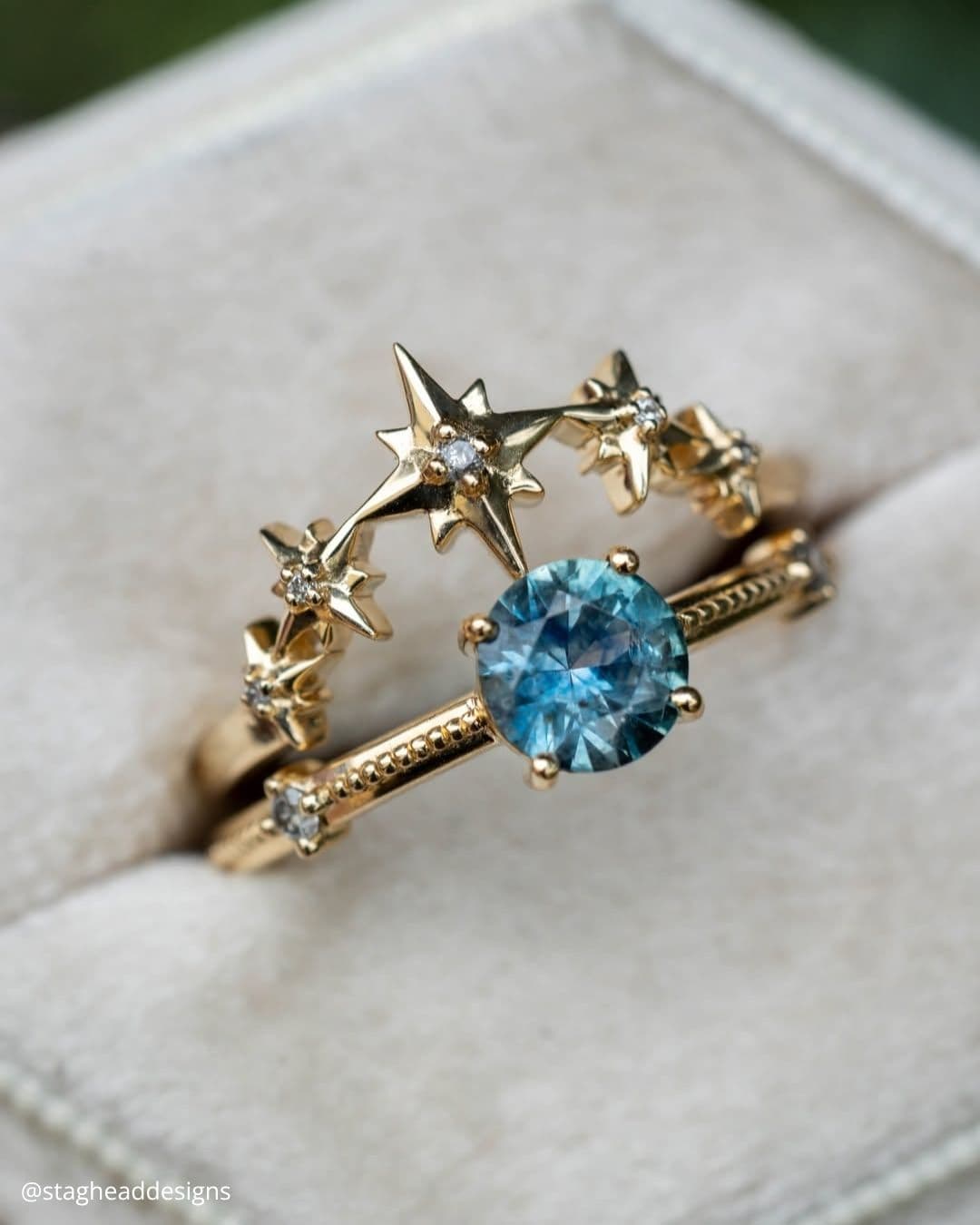 Double-Banded Engagement Rings