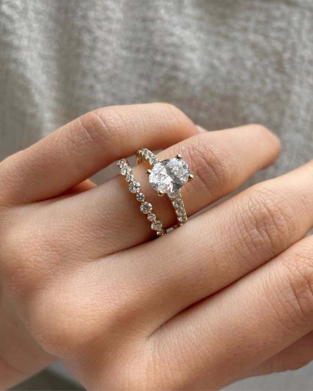 Diamond Halo Rings