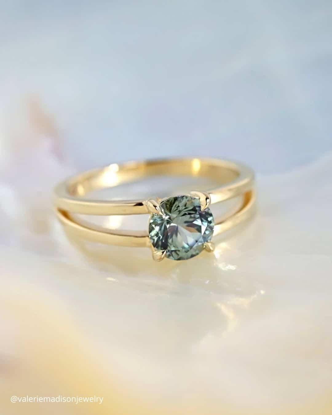 Colored Engagement Rings