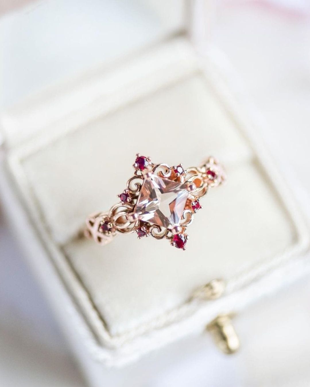 Gemstone Engagement Rings