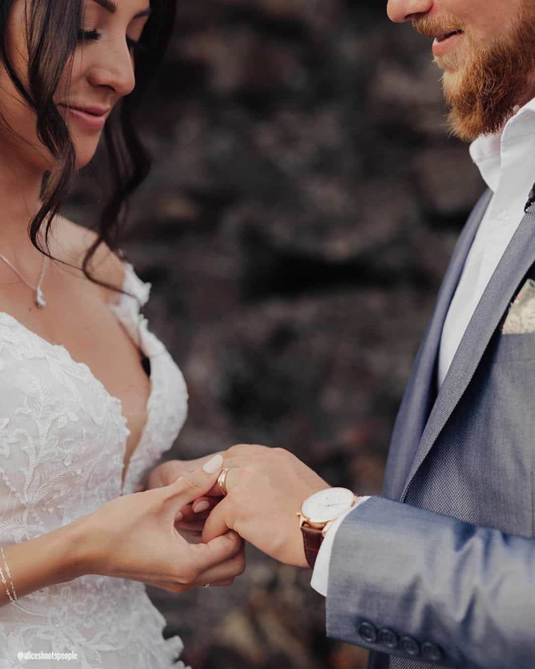 Wedding Ring Exchange Wording