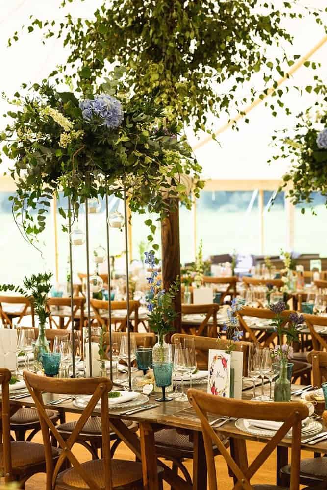 Budget-Friendly Greenery Centerpieces