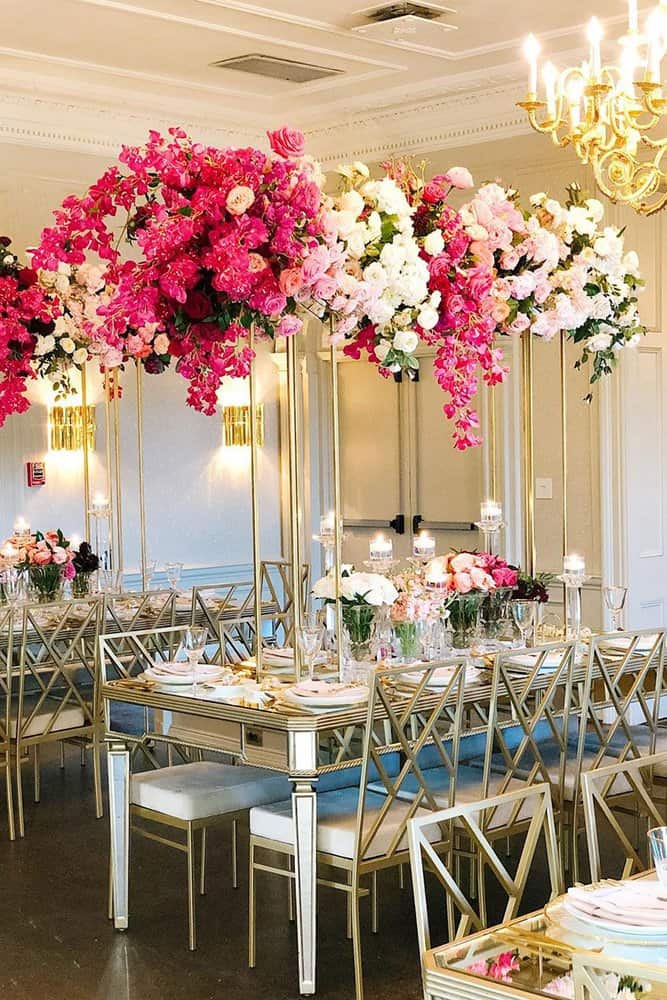 Glamour Rustic Wedding Centerpieces