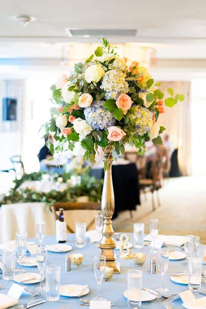 Glamour Rustic Wedding Centerpieces