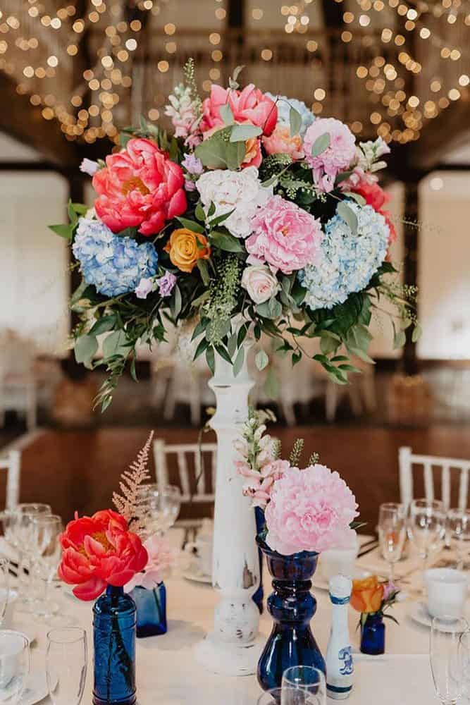 Glamour Rustic Wedding Centerpieces