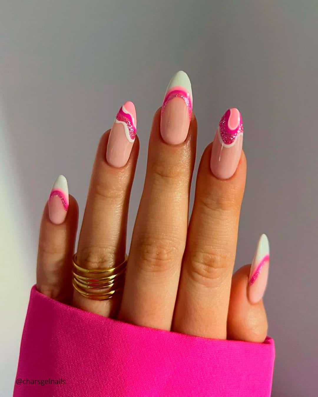 Girly Glam Squad: Nail Art Fit for a Barbie Bride-to-Be!