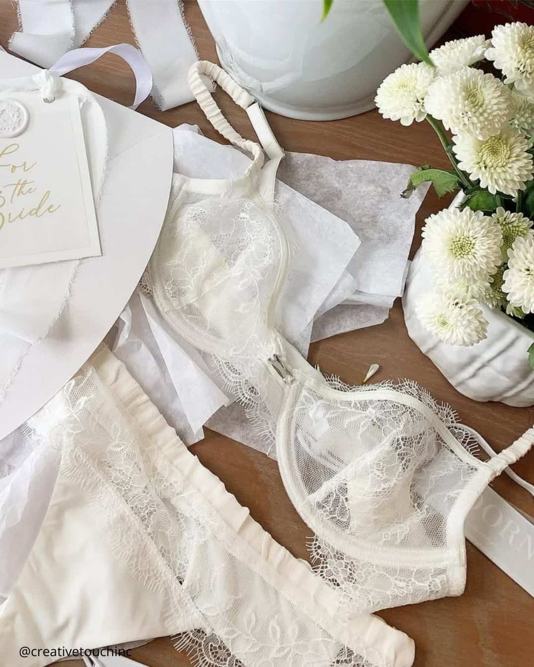 Including Bridal Lingerie in Wedding Rituals
