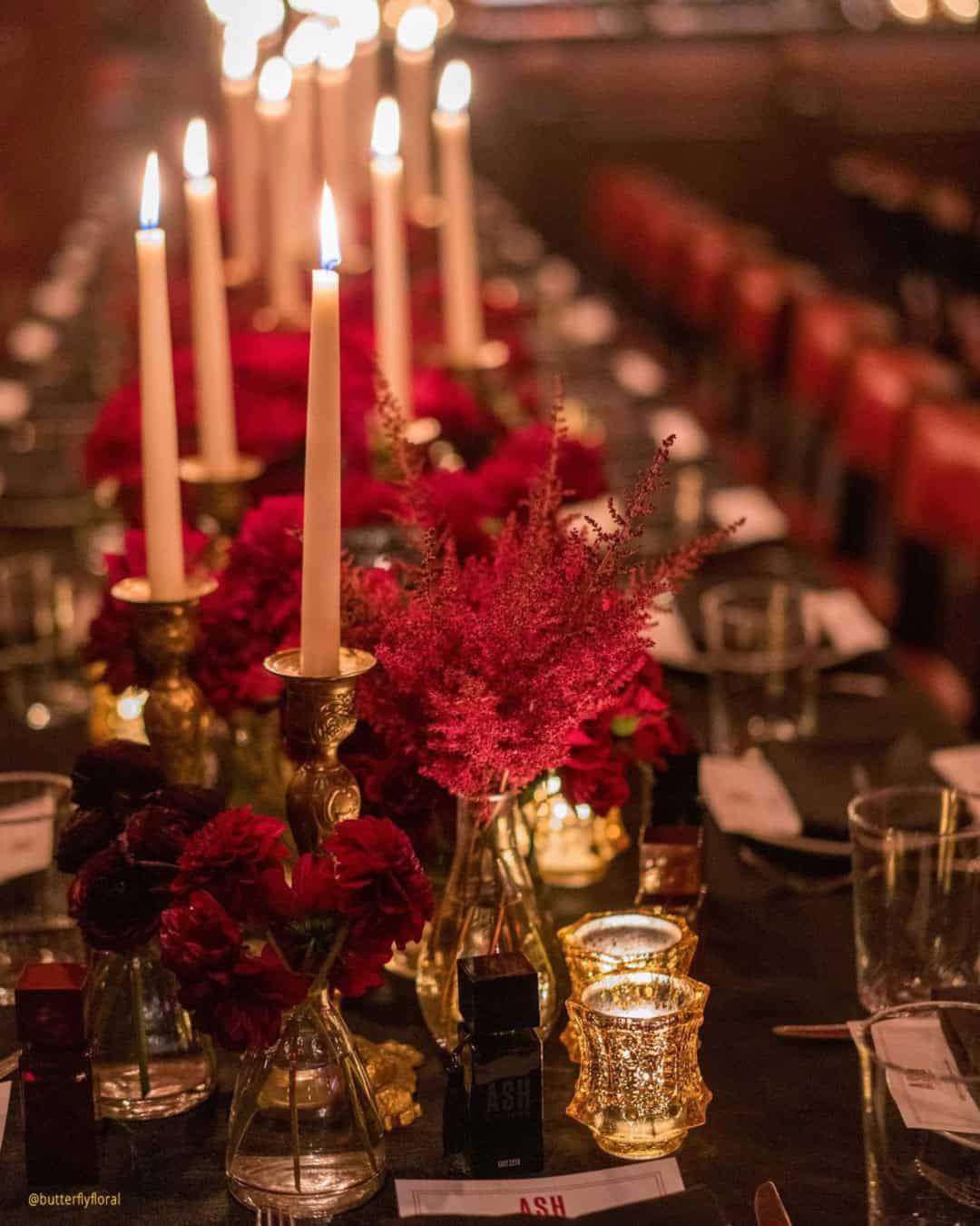 Red Black Wedding Cake Ideas