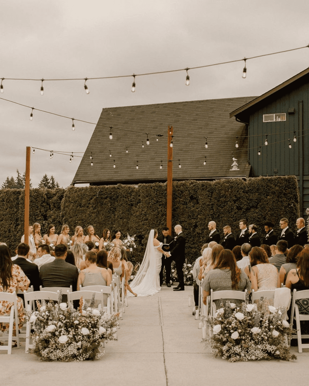 The Wedding Party Walk