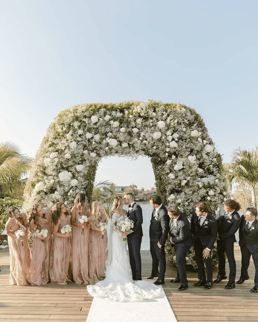 The Wedding Party Walk