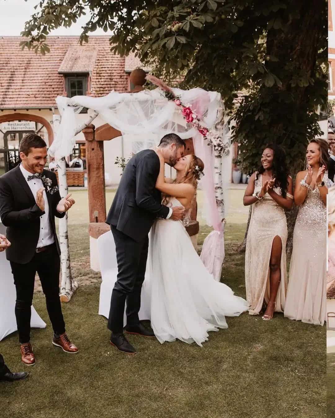 The Wedding Party Walk
