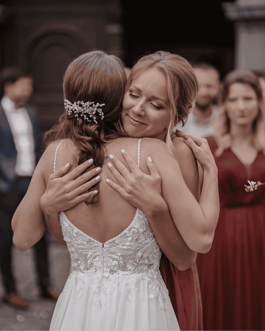 No Bridal Party Wedding Pictures