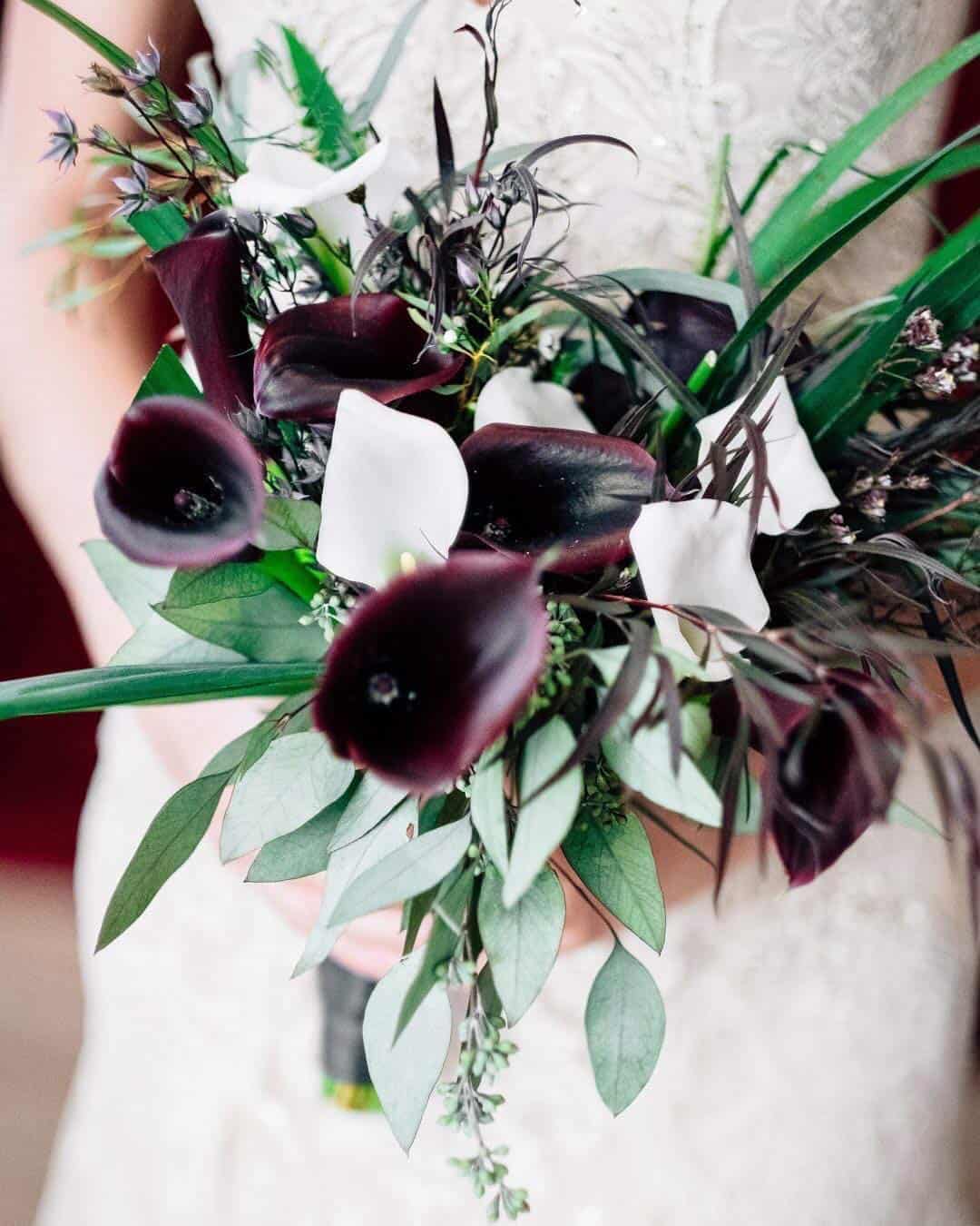 Dark Red, Copper, And Grey