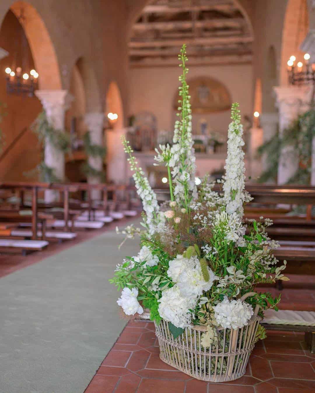 Vintage Church Wedding Decorations