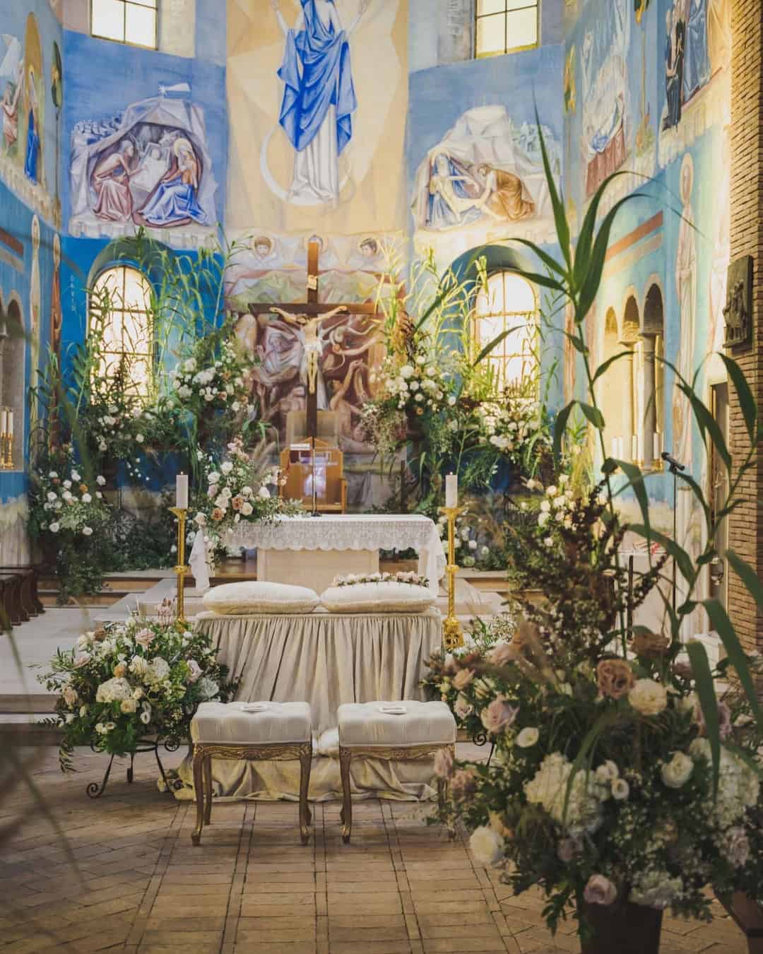 Rustic Church Wedding Decorations