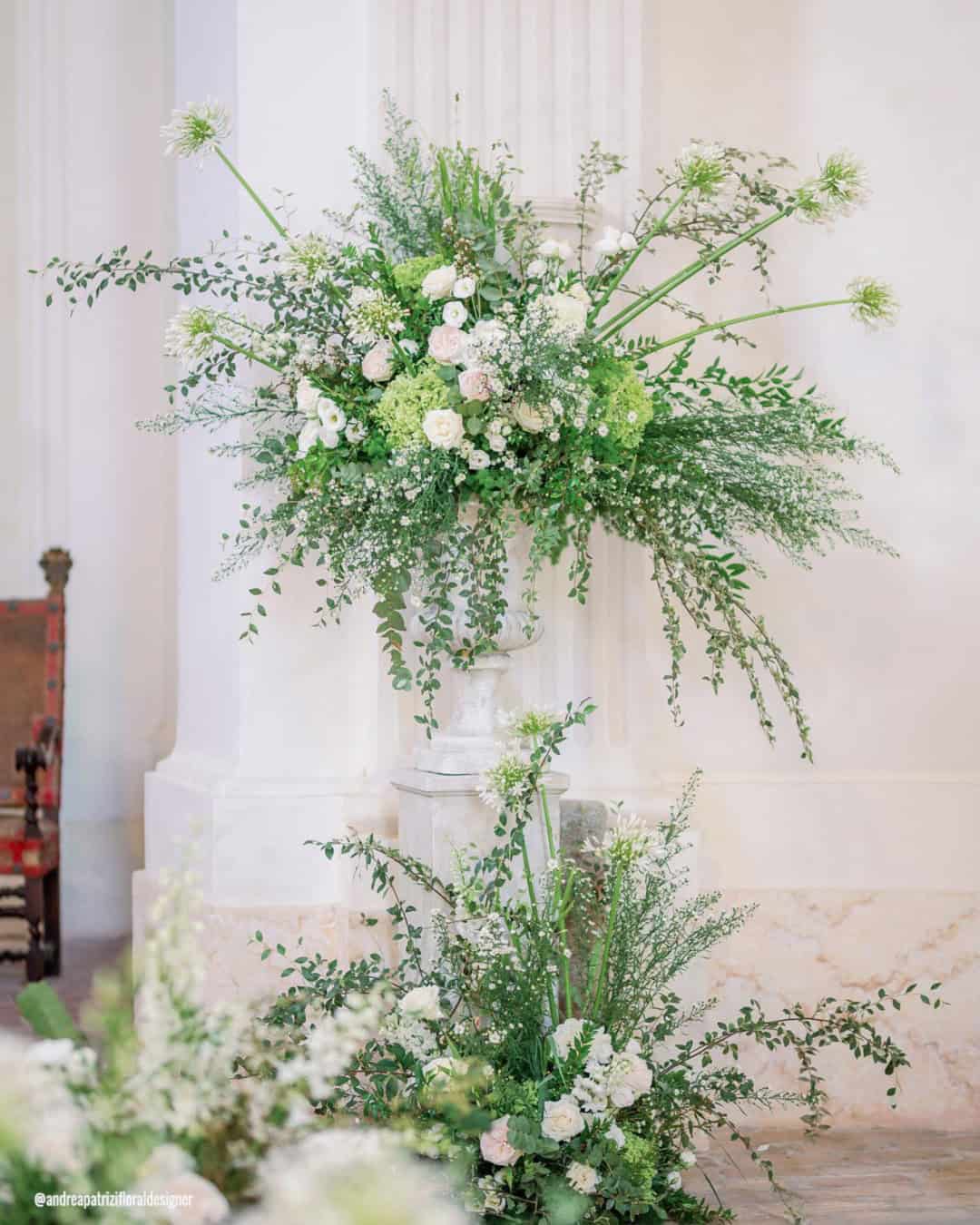 Entrance Church Wedding Decorations