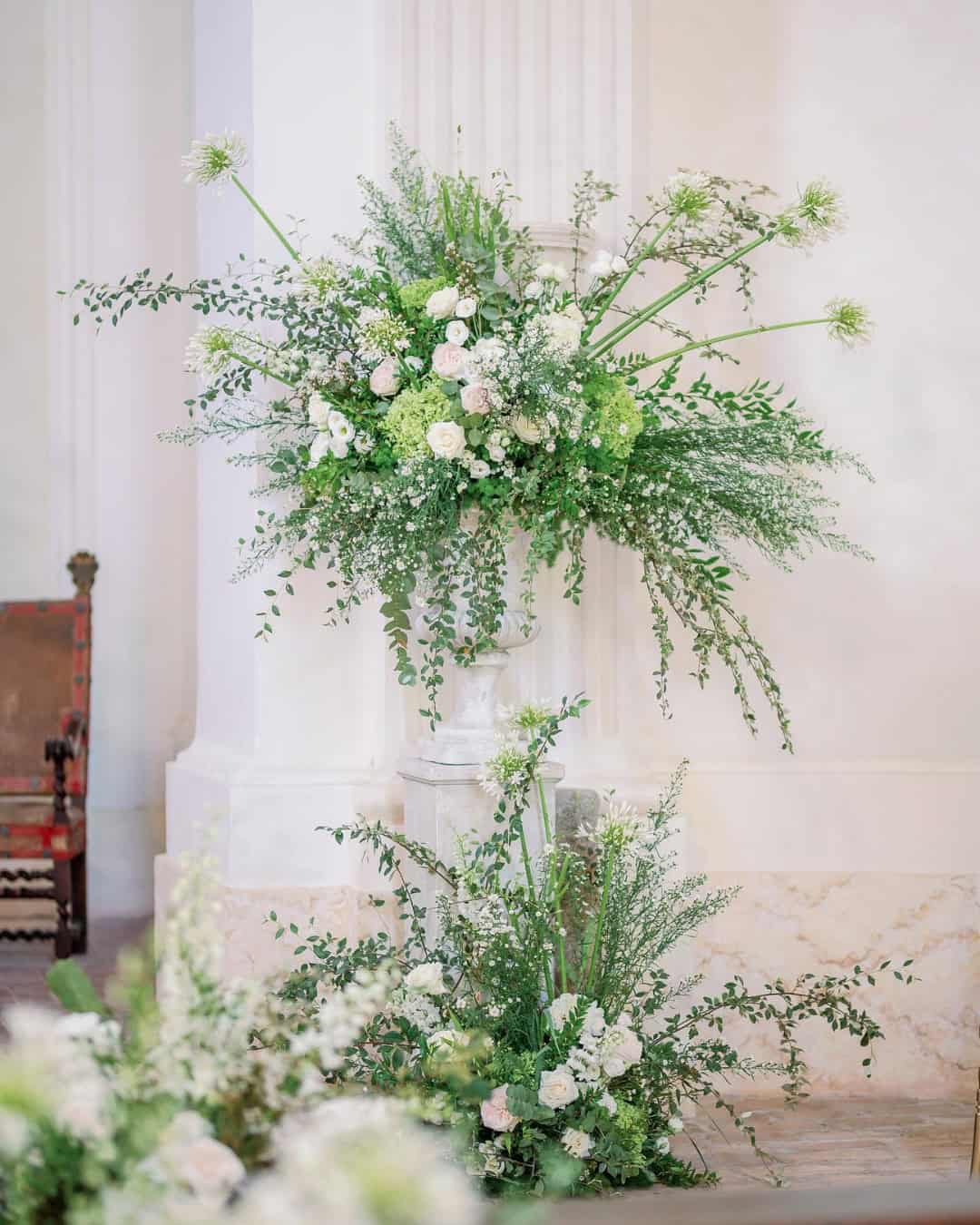 DIY church wedding decorations