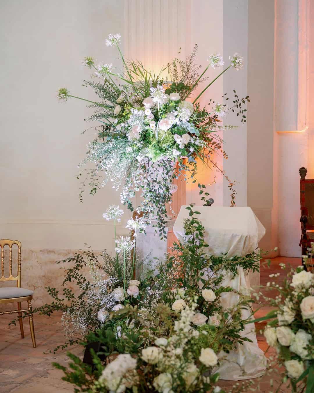 DIY church wedding decorations