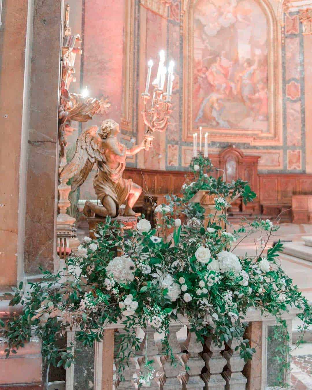 Vintage Church Wedding Decorations