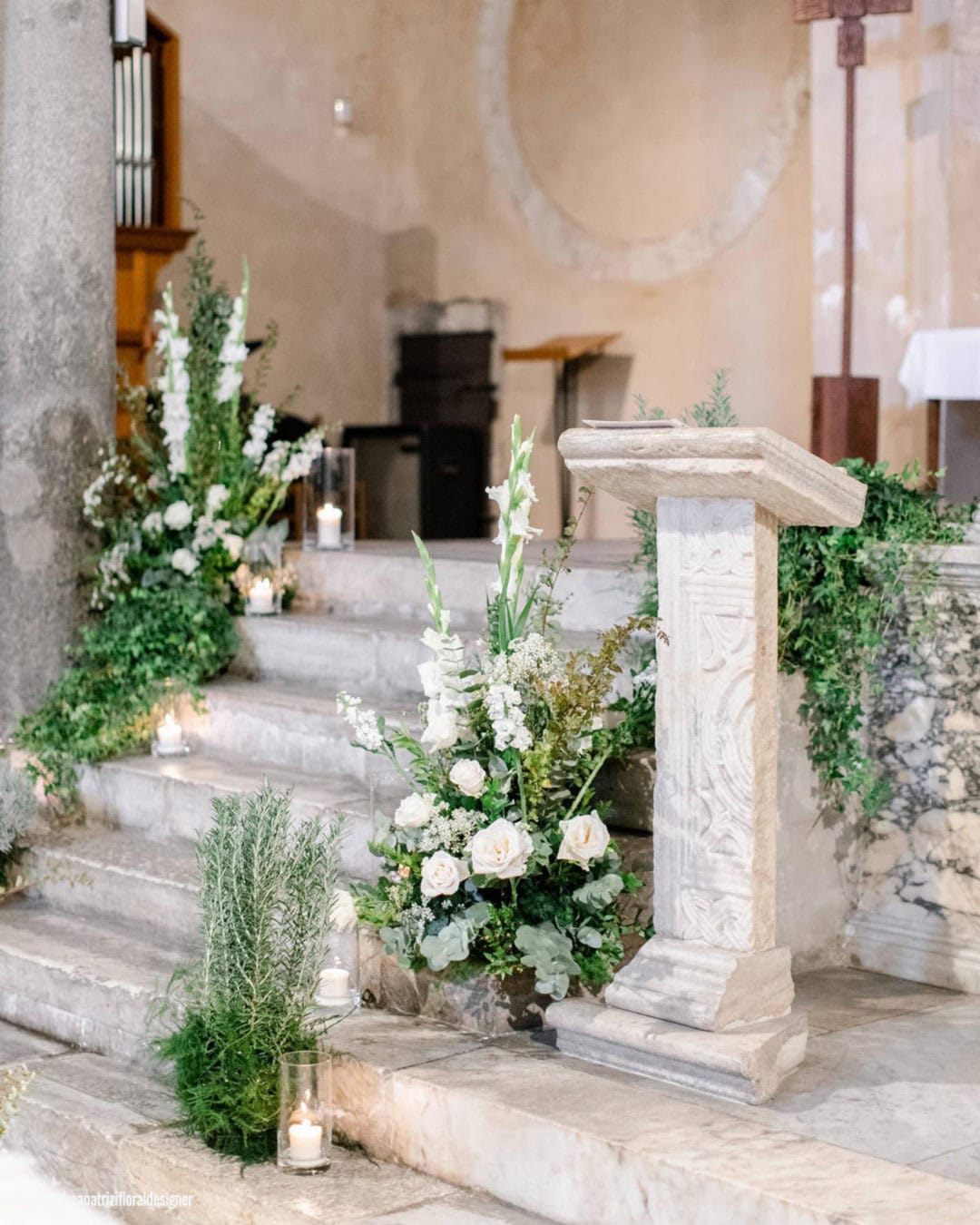 Vintage Church Wedding Decorations