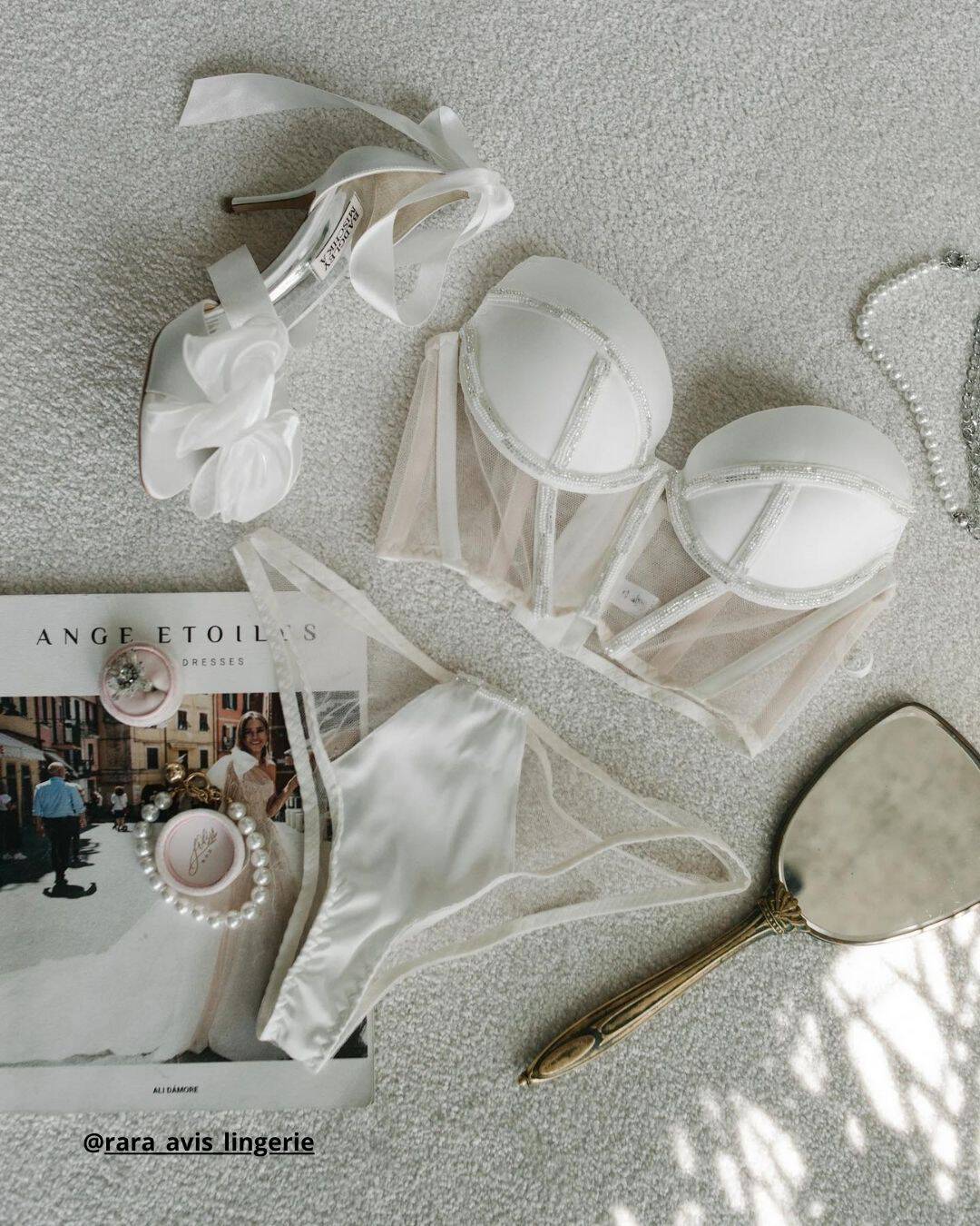 Does bridal and wedding lingerie have to be white?