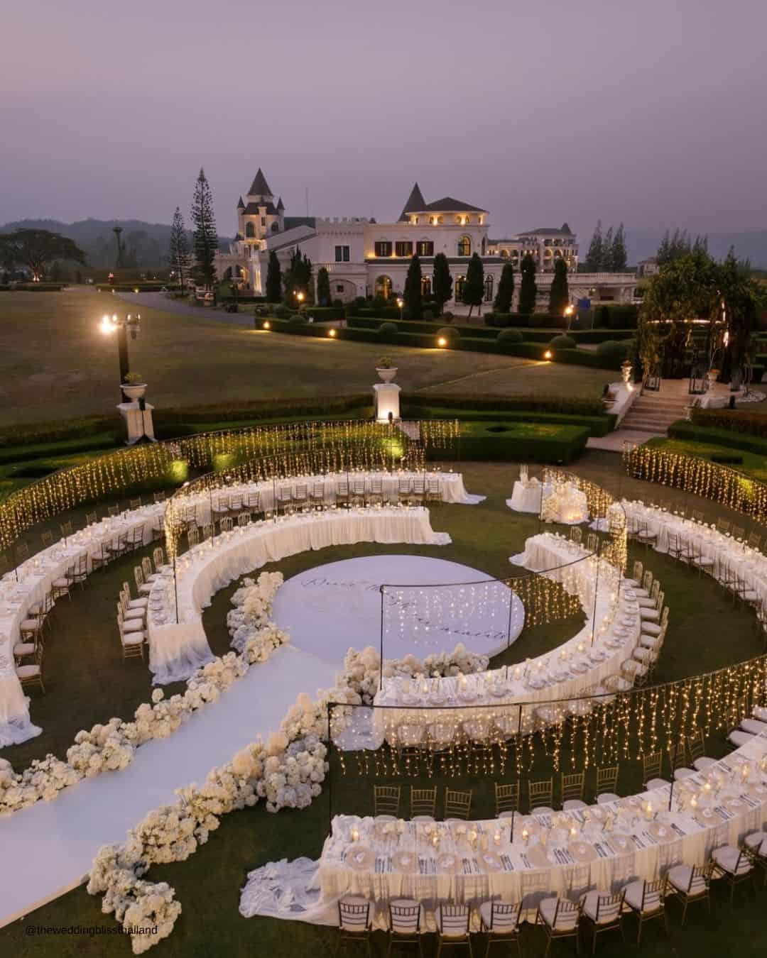 Long Table Decor for Wedding Reception Decorations