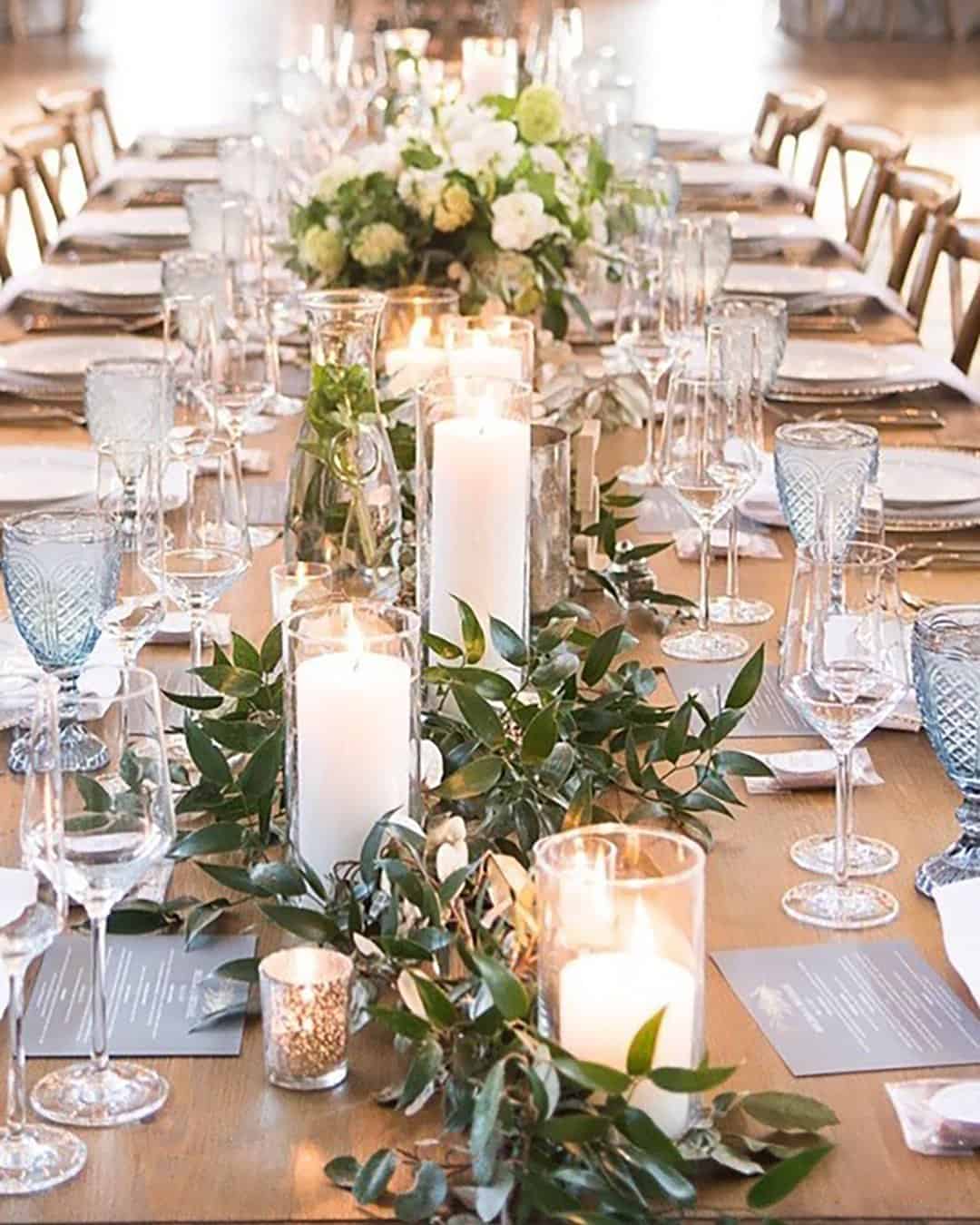 Boho wedding table decorations