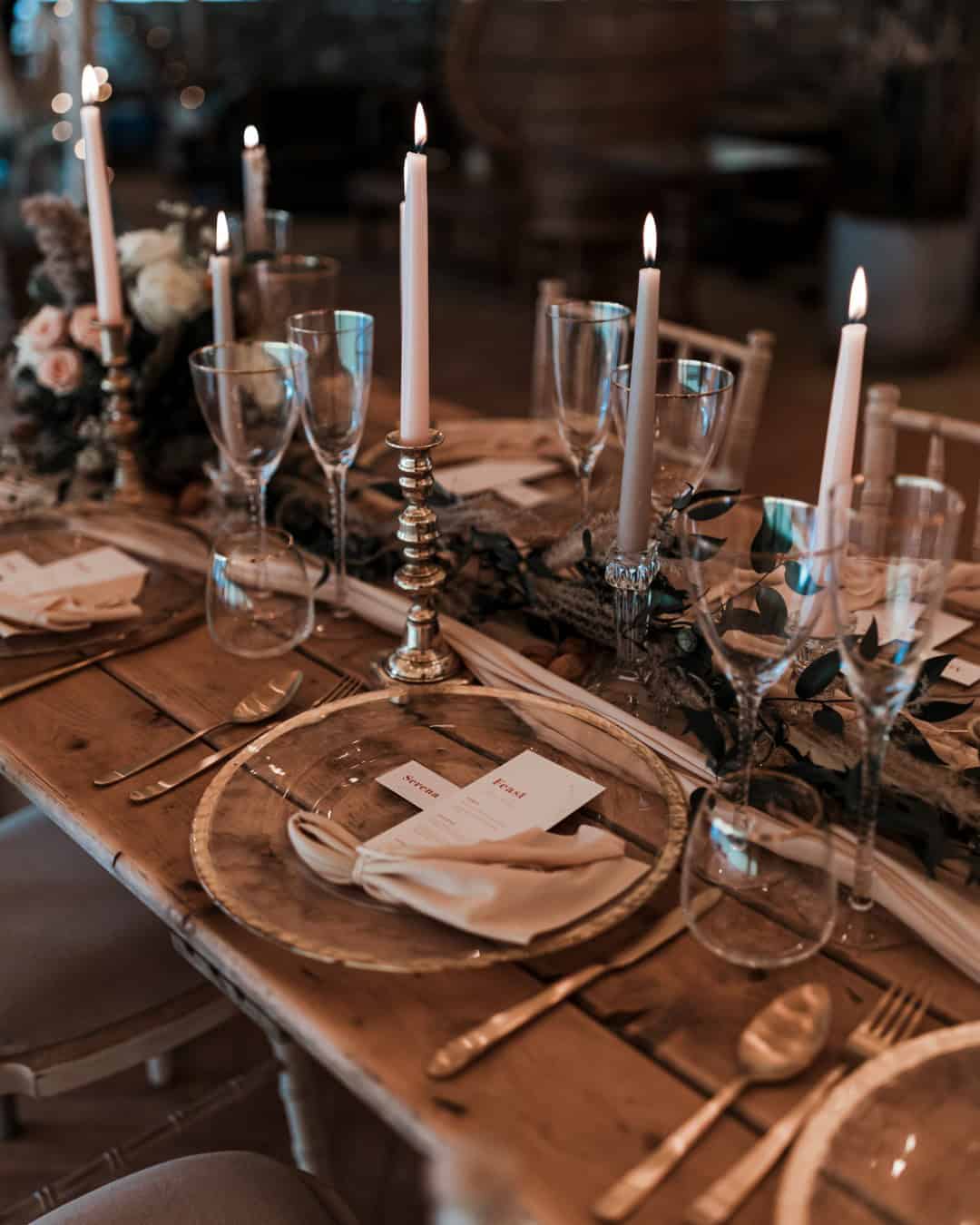 Elegant Wedding Table Decorations