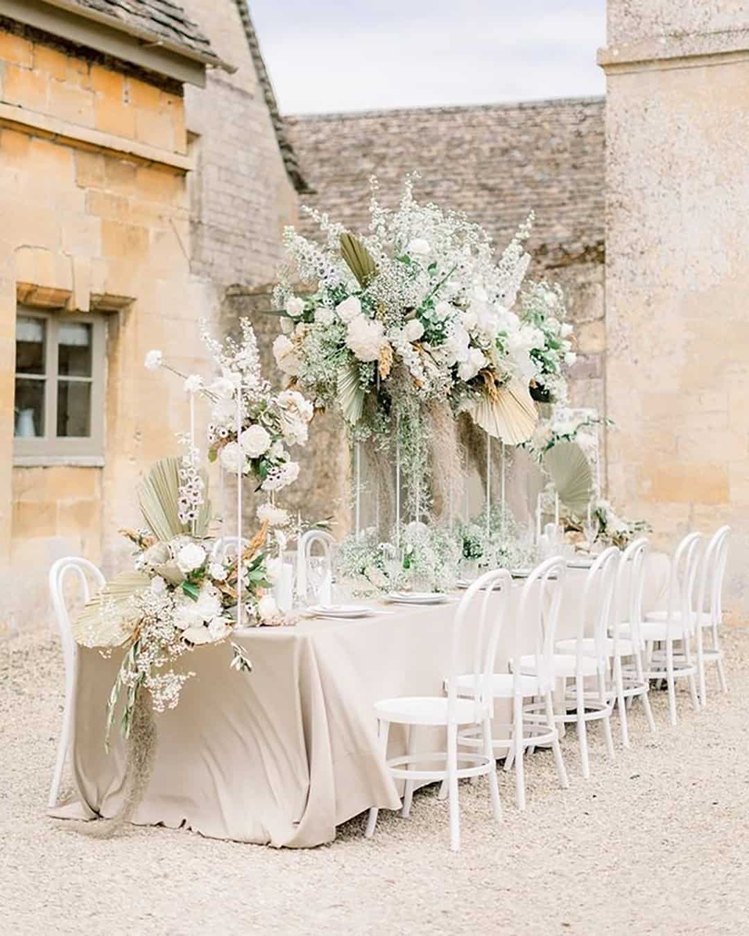 Romantic Wedding Table Decorations